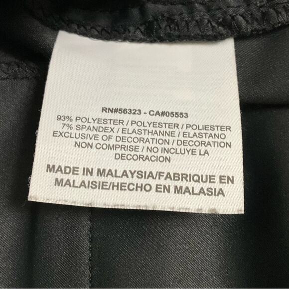 Nike Athletic Golf Shorts Dri Fit Black Size 12 EUC - Picture 8 of 8